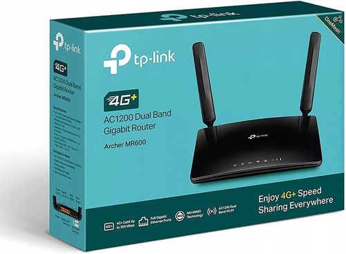 TP-Link Archer MR600 router bezprzewodowy Gigabit Ethernet Dual-band 2.4 G na Arena.pl