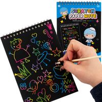 WYDRAPYWANKA ZDRAPYWANKA KOLOROWANKA NOTES A5