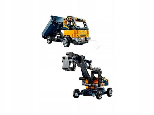 LEGO TECHNIC 42147 WYWROTKA 117 el. + LEGO TORBA PAPIEROWA MAŁA na Arena.pl