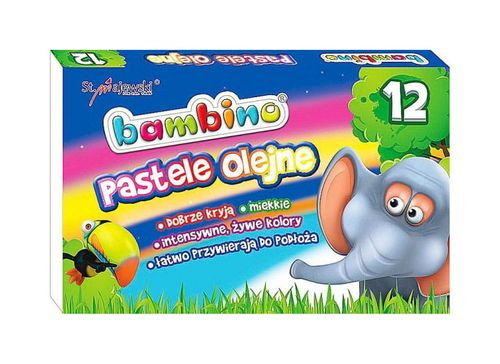 PASTELE OLEJNE BAMBINO 12 KOLORÓW na Arena.pl