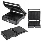 Grill elektryczny TOSTER OPIEKACZ do KANAPEK panini 2200W domowy ROZKŁADANY