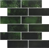 Samoprzylepne Płytki Ścienne 3D 30x30 Zielony Marmur Cegła Wodoodporne