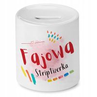 Skarbonka Dla Striptizerki Na Urodziny Na Prezent Z Nadrukiem Ze Zdjęciem