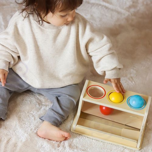 TOOKY TOY Box Pudełko XXL Montessori Edukacyjne 5w1 Sensoryczne 11-12 Mies na Arena.pl