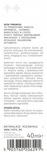 YOPE SKIN PROGRESS SERUM DO TWARZY RESETUJĄCE 40 ML na Arena.pl