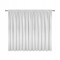 Firana gotowa na taśmie ESEL 350x150 Eurofirany biała