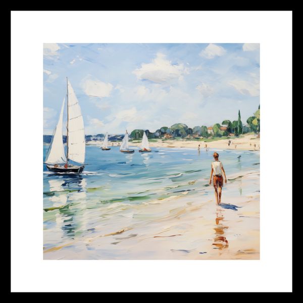 Plakat 30x30cm Życie na Brzegu zdjęcie 3