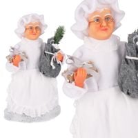 święty mikołaj pani mikołajowa świąteczny figurka skandynawski jumihome