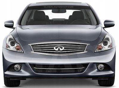 Infiniti Q40 - Chromowane Listwy Grill Chrom Atrapy Zderzaka Tuning zdjęcie 1