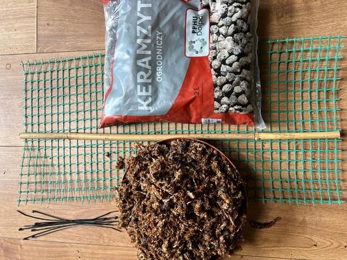 Palik z mchu 80cm sphagnum Podpora do roślin na Arena.pl