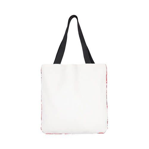 Torba z czerwonymi cekinami 35 x 38 cm do sublimacji zdjęcie 3