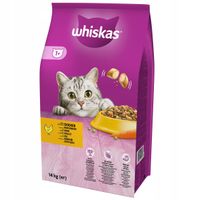 WHISKAS sucha karma dla kota z kurczakiem 14 kg