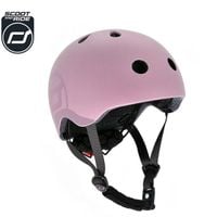 Kask dla dzieci Scootandride S-M dla dzieci 3+ Rose 51-55 cm