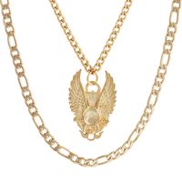 naszyjnik warstwowy szkrzydła (c22/men/27au)