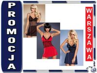 OBSESSIVE Lamia koszulka i stringi SEXI 3 KOLORY
