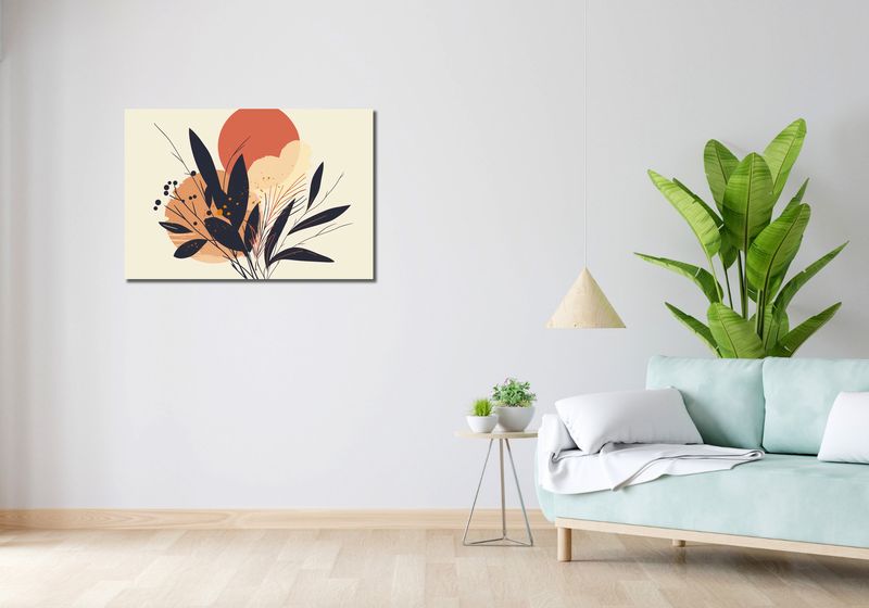 Obraz 90x60cm Zachód w Barwie zdjęcie 2