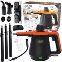 MYJKA PAROWA PAROWNICA CZYŚCIK MOP PAROWY AD7038 BO + Zestaw końcówek XXL