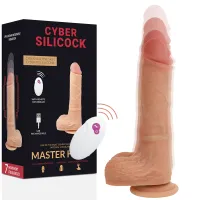 cyber silicock master huck 20.9 cm - model z funkcją ruchu i pilotem