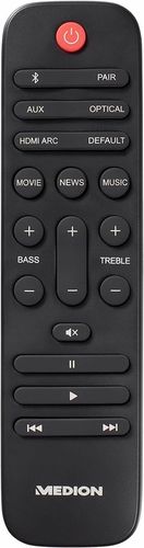 Niemiecki Soundbar Medion MD10450 2.0 60 W czarny Kino Domowe Do Telewizora na Arena.pl