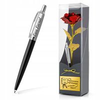 ZESTAW RÓŻA i długopis PARKER JOTTER CT + GRAWER