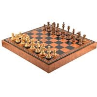 Ekskluzywne Szachy Palisander 3w1 Warcaby Backgammon  Włochy Premium