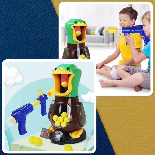 GŁODNA KACZKA STRZELANIE DO CELU PISTOLET ZABAWKOWY 2X GRA ZRĘCZNOŚCIOWA na Arena.pl