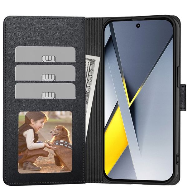tech-protect wallet xiaomi poco f8 pro black zdjęcie 2