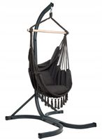 Zestaw Stelaż + Fotel Wiszący Kokon Kosz Huśtawka KRZESŁO Brazylijskie