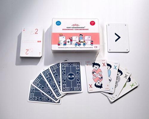 Karty Grabowskiego Dodawanie i odejmowanie - 9 gier na Arena.pl