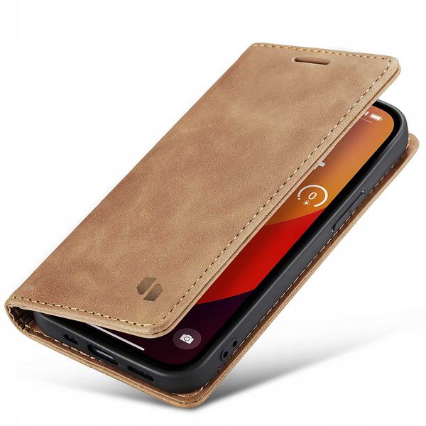 Spacecase Wallet Iphone 15 Pro Light Brown zdjęcie 3