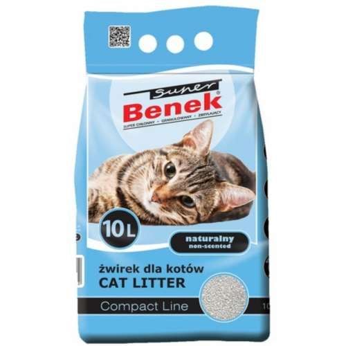 Żwirek dla kota Super Benek Compact 10L Active na Arena.pl