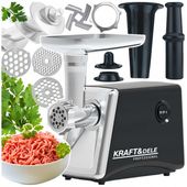 MASZYNKA DO MIELENIA MIĘSA ELEKTRYCZNA ZESTAW Z SZATKOWNICĄ 13w1 2000W