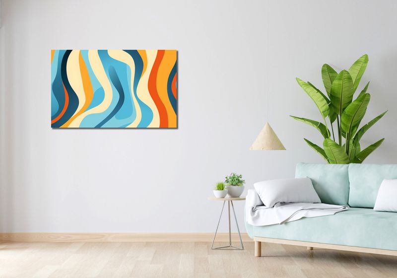 Obraz 100x60cm Tańczące Fale zdjęcie 2