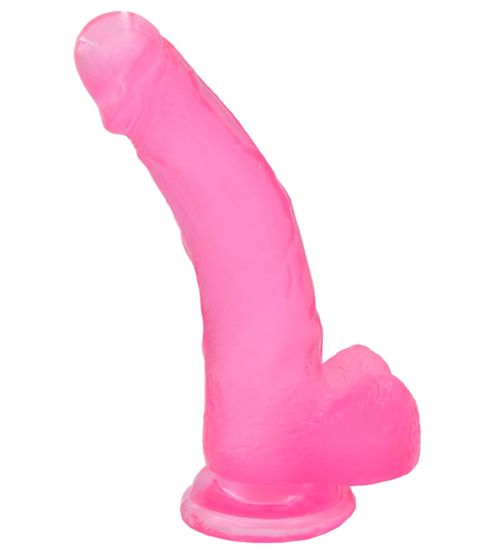 Różowe realistyczne dildo zdjęcie 1