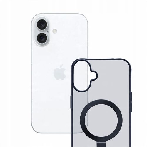 Etui z MagSafe na Apple iPhone 16 - 3mk Smoke Case Mag&Stand na Arena.pl