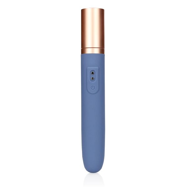 Travel Vibrator with Lube Compartment and Pump zdjęcie 5