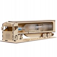 TIR WÓDOWÓZ CIĘŻARÓWKA LED NA WÓDKĘ Prezent Firmowy z logo i LED Beżowy