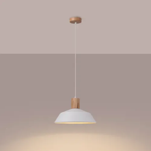 Lampa wisząca FANO biała na Arena.pl