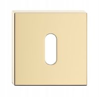 SZYLD DOLNY KWADRAT ZŁOTY BŁYSZCZĄCY NA KLUCZ