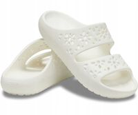 Crocs Damskie Lekie Buty Klapki Classic Floral Cut Out 210966 Sandal 41-42