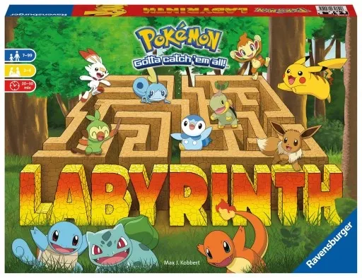 Gra planszowa RAVENSBURGER Labyrinth Pokemon 27036 zdjęcie 2