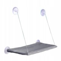 Hamak dla kota do okna – legowisko 55×35, idealne do obserwacji