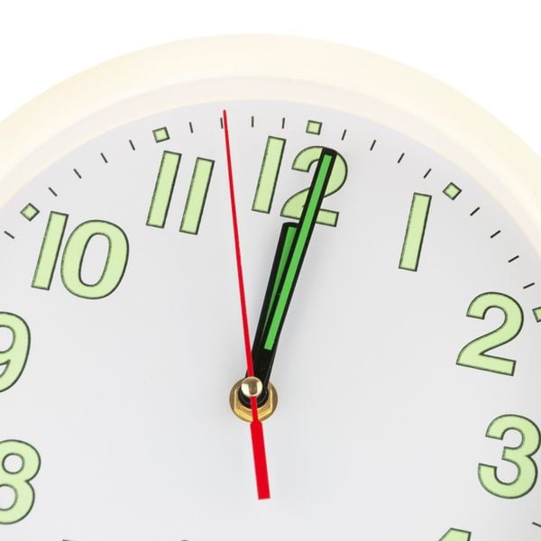 ZEGAR ŚCIENNY FLUORESCENCYJNY ŚWIECĄCY KLASYCZNY zdjęcie 7