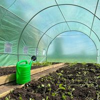 TUNEL FOLIOWY OGRODOWY SZKLARNIA FOLIAK UV4 3,5x2m 7m² WIELOSEZONOWY MOCNY