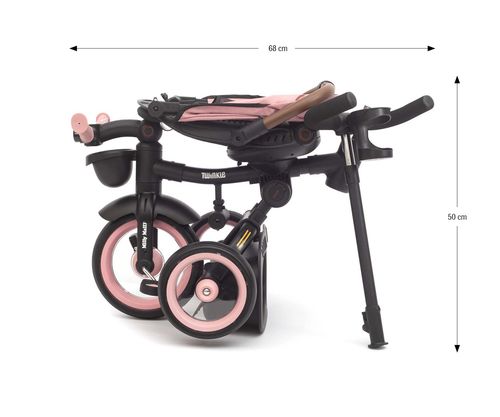 MILLY MALLY 6426 Rowerek trójkołowy Twinkle pink na Arena.pl