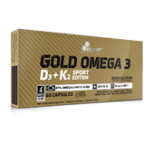 Olimp - Gold-Omega 3 D3 + K2 Sport Edition - 60 kaps.