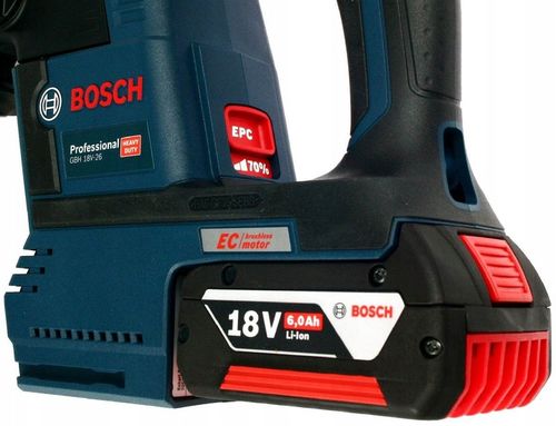 AKUMULATOROWY MŁOT GBH 18V-26 BOSCH 2x6,0Ah na Arena.pl