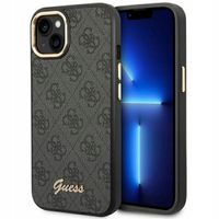 2 x Guess GUHCP14SHG4SHK iPhone 14 / 15 / 136.1" czarny/black hard case 4G