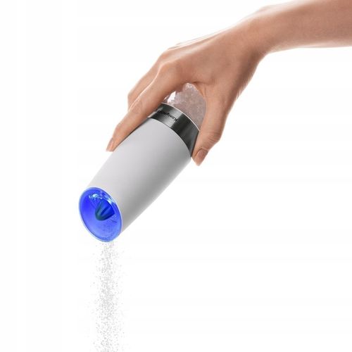 Zestaw 2x MŁYNEK ELEKTRYCZNY PIEPRZU i SOLI biały i czarny Konighoffer Luca na Arena.pl