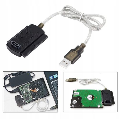 ADAPTER KONWERTER IDE SATA DYSKU TWARDEGO NA USB na Arena.pl
